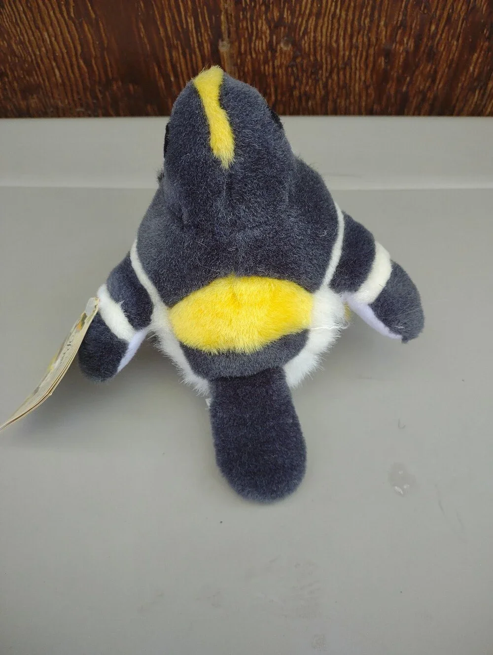 Wild Republic Audubon Series Yellow-rumped Warbler Soft Bird Sound Singing Toy - Picture 4 of 4